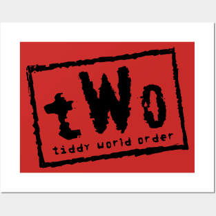 tWo Tiddy World Order Posters and Art